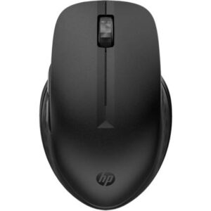 Mouse inalámbrico HP 435 (3B4Q5UT#ABA) Negro - Llave USB, batería AA; Garantía 1 año.