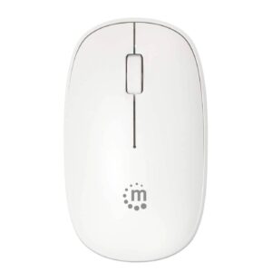 MANHATTAN 190329 Mouse Optico Inalambrico Blanco.