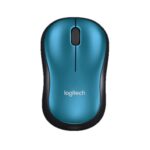 Mouse LOGITECH M185 - Negro, 3 botones, RF Wireless+USB, Óptico