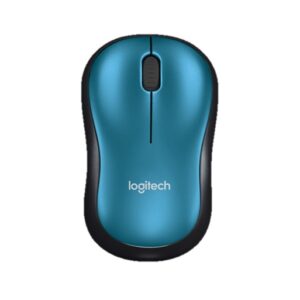 Mouse LOGITECH M185 - Negro, 3 botones, RF Wireless+USB, Óptico