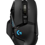 Mouse Alámbrico LOGITECH G502 HERO - Negro, 11, Alámbrico, Óptico, 16000 DPI