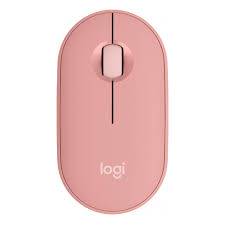 Mouse LOGITECH M350s 910-007048. Color rosa.