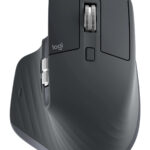 LOGITECH Mouse Logi MX MASTER 3S 910-007502 - dpi 200 a 8000, 7 botones, mouse recargable, alcance 10m. 1 año de garantía de hardware limitada. Color grafito claro.