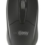 EL-993377 Mouse Easy Line Easy Line - Negro, USB, 1000 DPI