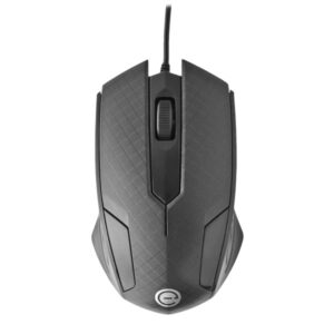 EL-994121 Mouse Easy Line - Negro, Óptico, 1200 DPI