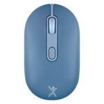 PC-045250 Mouse Recargable 2.4GHz + Bluetooth Clic Silencioso COLORI Color Azul | PERFECT CHOICE