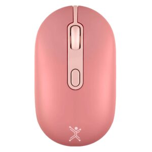 PC-045267 Mouse Recargable 2.4GHz + Bluetooth Clic Silencioso COLORI Color Rosa | PERFECT CHOICE