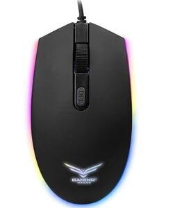 Naceb Gaming Mouse Gamer Crossfire Naceb Technology NA-0936 - Alámbrico, 800/1000/1200 DPI's, Negro
