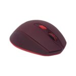 Mosue Naceb Technology NA-0119R - Rojo, 6 botones, Inalámbrico, 1200 - 2400 DPI