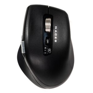 Naceb Technology Naceb Mouse Inalambrico Doble Scroll NA-0133