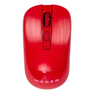 Naceb Technology Naceb Mouse Inal 2.4G Rojo NA-0137R