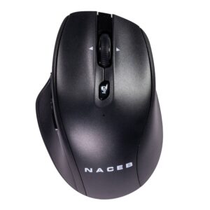 Naceb Technology Naceb Mouse Inal Dual Mode 2.4G+Bt Negro Na-0139N