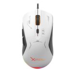 Xzeal Mouse gamer XST-401 blanco-negro. xsamga2wb.