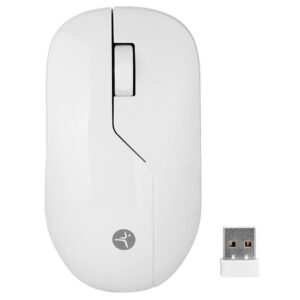 TZACMOI49 Mouse Inalámbrico ARMOR Recargable TECHZONE color Blanco - 1200 DPI, 3 Botones.