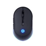 Mouse THUNDER Inalámbrico recargable - bluetooth, DPI:1200, 2400, 3200, TECHZONE TZACMOI24 Cambio de luz RGB y navegación