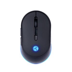 Mouse THUNDER Inalámbrico recargable - bluetooth, DPI:1200, 2400, 3200, TECHZONE TZACMOI24 Cambio de luz RGB y navegación