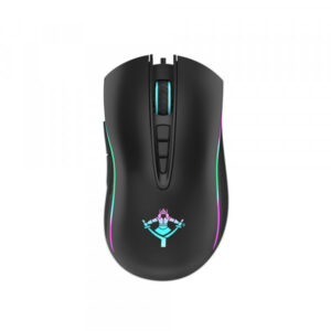 Yeyian mouse gamer gram serie 2000 negro - rgb led de 16.8 m colores software de personalizacion, 6400 dpi, 8 botones programables, mod. YMG-24110N