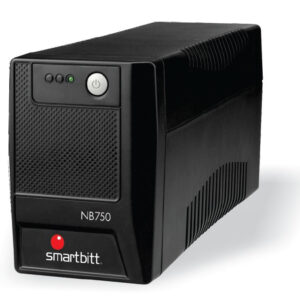 SBNB750 No-Break SMARTBITT SMARTBITT 750 (NB-750) - 750 VA, 375 W, Negro, Hogar y Oficina