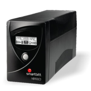 No-Break SMARTBITT SBNB900LCD - 900 VA, 450 W, Negro, Hogar y Oficina