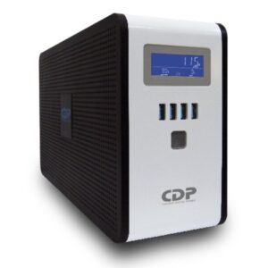 No-Break CDP RU-SMART751 750VA/375W UPS Interactiva AVR 10 Salidas - 560 Joules, Proteccion RJ45, LCD, software 120 Vac