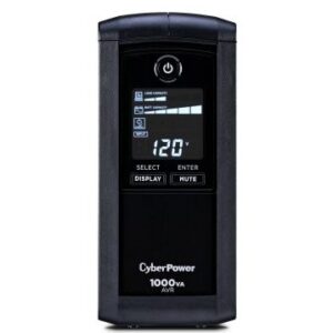 CP1000AVRLCDa No-Break CyberPower - 1000 VA, 600 W, 8 h, Hogar y Oficina