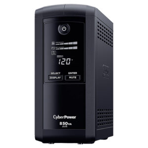 No-Break CyberPower CP850AVRLCD - 850 VA, 510 W, 8 h, Hogar y Oficina