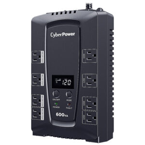 CP600LCD No-Break CyberPower - 600 VA, 340 W, 8 h, Hogar y Oficina