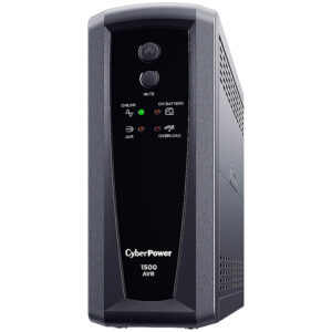 CP1500AVRT No-Break CyberPower - 1500 VA, 900 W, 18 h, Hogar y Oficina
