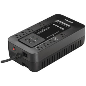 No-Break CyberPower EC550G - 550 VA, 330 W, 8 h, Negro, Hogar y Oficina