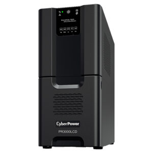 PR3000LCD No-Break CyberPower - 3000 VA, 2700 W, 8 h, Negro, Industrial