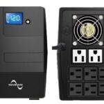 KS-1500 LCD No-Break DATASHIELD KS-1500 PRO - 1500 VA, 900 W, Negro