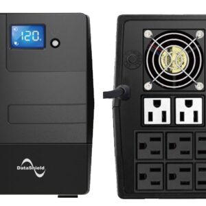 KS-1500 LCD No-Break DATASHIELD KS-1500 PRO - 1500 VA, 900 W, Negro