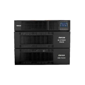10000VA/3000W UPS FORZA 10 - 000VA/10, 000W Doble Conversión Negro Industrial y Oficina