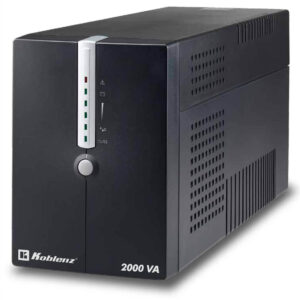 No-Break KOBLENZ 20012-USB/R - 2000 VA, 1200 W, 4 h, Negro, Oficina