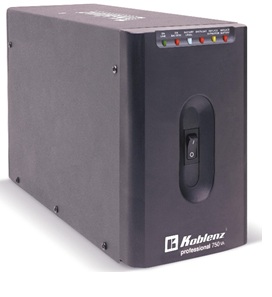 15007 USB/R No Break KOBLENZ 15007 - 1500 VA, 900 W, Negro, Hogar y Oficina