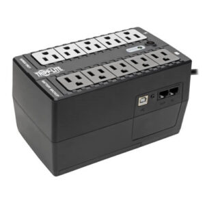 No-Break TRIPP-LITE INTERNET550U - 550 VA, 300 W, Negro, Hogar y Oficina