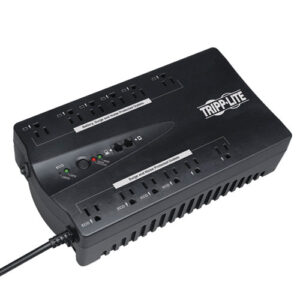 ECO750UPS No-Break TRIPP-LITE - 750 VA, 450 W, Negro, Hogar y Oficina