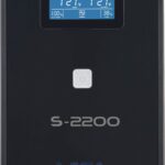 No break con regulador integrado marca VICA modelo S 2200 2200VA/1200W Entrada Voltaje 127 VCA 60 Hz - Consumo de energía 20 A.