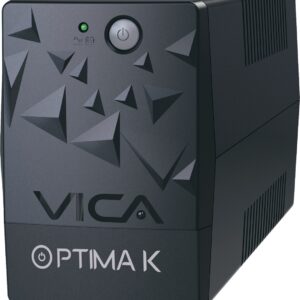 VICA No break interactivo OPTIMA K 1000VA/500W - entrada 81/145Vca 60/50Hz, salida 120Vca 60Hz, 6 NEMA 5-15R protegidos, RJ11/RJ45, Indicadores LED