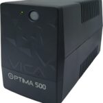 VICA No break interactivo OPTIMA 500 - 500VA/240W, entrada 81/145VCA, salida 120 Vca 60Hz, 6 NEMA 5/15R protegidos, RJ11/RJ45, Software de monitoreo