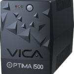 VICA No break interactivo Optima 1500 - 1500VA/900W, entrada 110/120 60Hz, salida 120Vca 60Hz, 8 NEMA 5/15R protegidos, RJ11/RJ45, Software de monitoreo