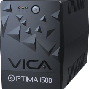 VICA No break interactivo Optima 1500 - 1500VA/900W, entrada 110/120 60Hz, salida 120Vca 60Hz, 8 NEMA 5/15R protegidos, RJ11/RJ45, Software de monitoreo