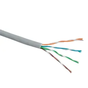 PANDUIT NUC5C04IG - Bobina de Cable UTP 305 m. de Cobre, NetKey, Gris Claro, Categoría 5e (24 AWG), PVC (CM), de 4 pares