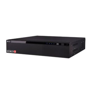 PROVISION-ISR NVR12-32800RFAN(2U) NVR de 32 canales Via Red - soporta cámaras IP de hasta 12 MP, 8 SATA para HDD 10 TB, RAID, metadatos, DDA2, Check Point