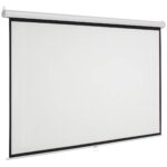 Multimedia Screens Pantalla de Proyección de pared manual MSC-154 - MULTIMEDIA SCREEN, 1.54x1.54m. 86 pulgadas diagonales.