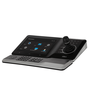 DAHUA DHI-NKB5000-F - Teclado Controlador de Red HD/ Control de PTZs, DVRs, NVRs e IPC/ Soporta Función de Videowall/ Soporta Resolución 4k/ Onvif/ Teclado Inalámbrico/ Pantalla Tactil de 10 Pulgadas/ Wifi/ RS232/RS485/