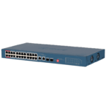 DAHUA DH-CS4220-16GT-190-V2 - Switch de 16 Puertos Gigabit PoE/ PoE inteligente/ Puerto Rojo de Hasta 90W/ 190W Totales/ 2 Puertos SFP/ PoE Watchdog/ switching de 40 Gbps/ Prot. Avanzada Contra Descargas/ Administrable a Través de DoLynk Care/