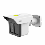 DAHUA DH-IPC-MFW5241T2-E3-ASE - Cámara de seguridad de triple lente de 2MP WizMind, ideal para protección perimetral de largo alcance. Ofrece detección de humanos y vehículos a 100m, visión IR de 100m, tecnología ePoE, y resistencia IP67/IK10.