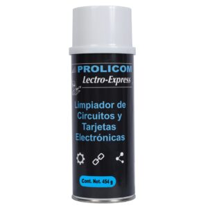 Limpiador antiestático PROLICOM - LECTRO-EXPRESS, 454ml, Limpiador en spray, Anti estáticos de circuitos