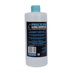 ALCOHOL ISOPROPILICO Alcohol Isopropílico PROLICOM - Alcohol Isopropílico, 500ml, Componentes electrónicos